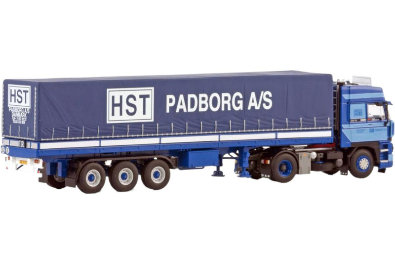 ギャラリービューアに画像をロードする, HST Padborg DAF 3300 Space Cab 4x2 トラクタヘッド / WSI 1/50 建設機械模型 工事車両