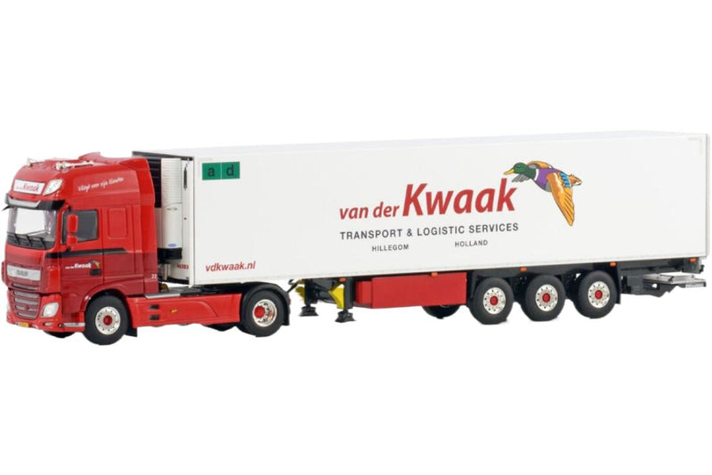 ギャラリービューアに画像をロードする, Van der Kwaak DAF XF Super Space Cab MY2017 トラクタヘッド / WSI 1/50 建設機械模型 工事車両