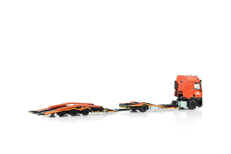 ギャラリービューアに画像をロードする, Renaultルノー T EVO 4X2 トラックトランスポーター COMBI De Rooy / WSI 1/50 建設機械 模型