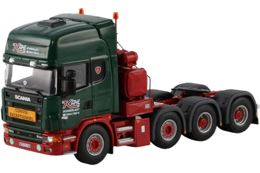 Kahl Schwerlast Scania 4 Series Topline 8x4 トラック / WSI 1/50 建設機械模型 工事車両