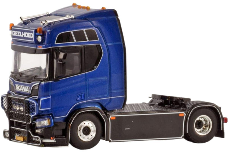 ギャラリービューアに画像をロードする, Geelhoed Scania R ハイライン CR20H 4x2 トラクタヘッド 01-4419 / WSI 1/50 建設機械模型 工事車両
