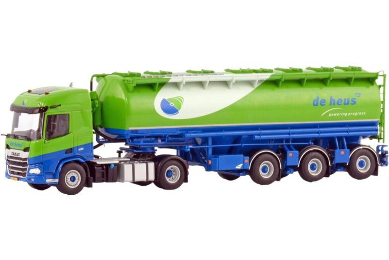 ギャラリービューアに画像をロードする, De Heus Voeders DAF XD SH 4x2 バルクセミトレーラー / WSI 1/50 建設機械模型 工事車両