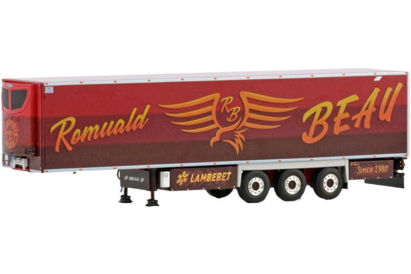 ギャラリービューアに画像をロードする, Transport Beau Lamberet 冷蔵セミトレーラー / WSI 1/50 建設機械模型 工事車両