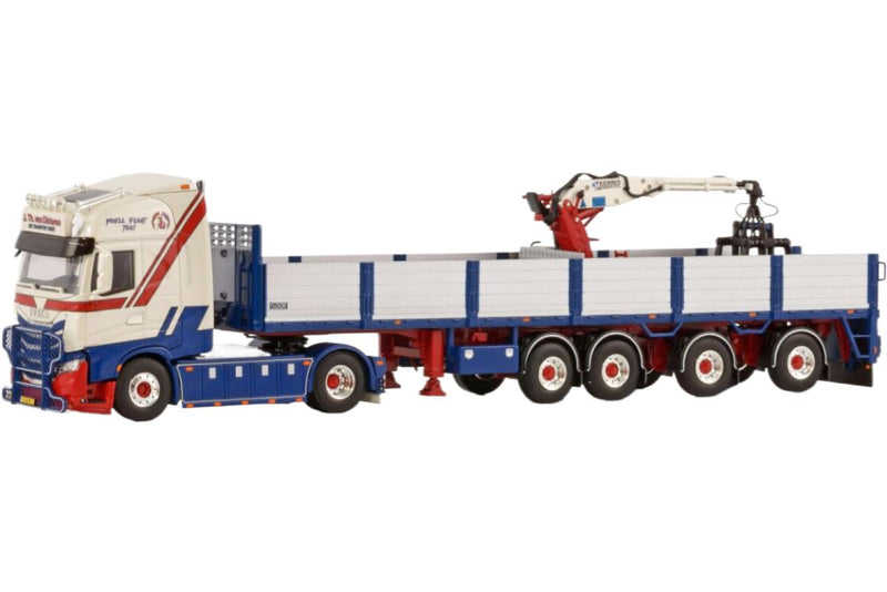 ギャラリービューアに画像をロードする, J. Th. van Dinteren Iveco S-Way AS ハイキャブ トラクタヘッド / WSI 1/50 建設機械模型 工事車両