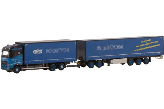 ハルトグ&ビッカー ボルボ FH05 グローブトロッター 6x2 トラック / WSI 1/50 建設機械模型 工事車両