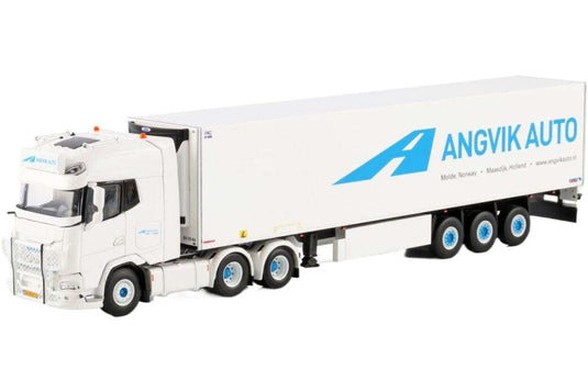 Angvik Auto DAF XG+ 冷凍セミトレーラー 01 4520 トレーラー / WSI 1/50 建設機械模型 工事車両