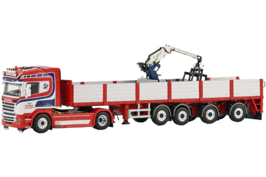 スカニア ストリームライン ハイライン 4x2 トラクター トラック / WSI 1/50 建設機械模型 工事車両