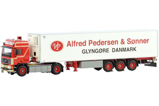 ボルボ F12 グロベトロッター アルフレッド ペダーセン トラック / WSI 1/50 建設機械模型 工事車両