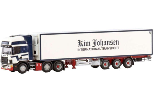 スカニア 4シリーズ トップライン 6x2 キム ヨハンセン トラック / WSI 1/50 建設機械模型 工事車両