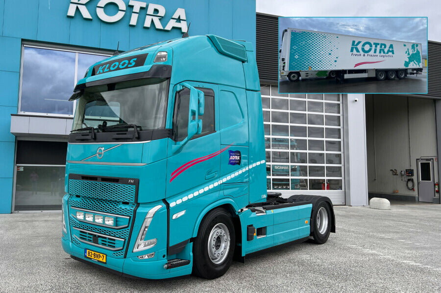 予約】2025年発売予定KOTRA VOLVO FH5 GLOBETROTTER XL 冷凍トレーラー - 3軸 トラック/WSI 1/5 –  ラストホビー