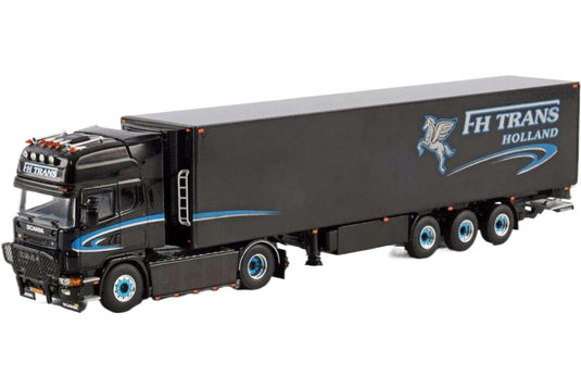 FH Trans Scania 4シリーズ Topline 4x2 冷凍 トラック / WSI 1/50 建設機械模型 工事車両