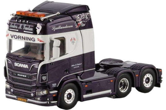 Anders M Truelsen Scania R Highline CR20H トラクタ / WSI 1/50 建設機械模型 工事車両