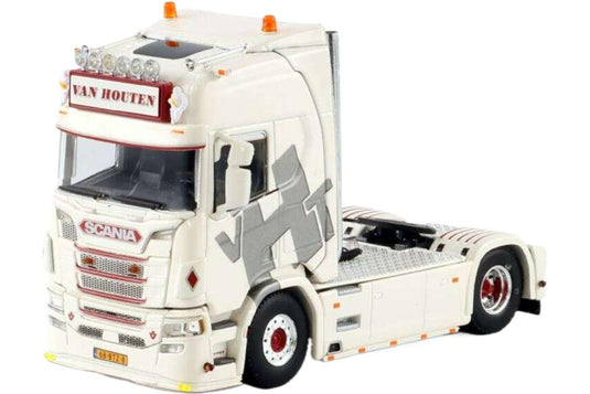 Van Houten Scania R Highline CR20H 4x2 トラック / WSI 1/50 建設機械模型 工事車両