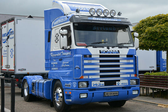 Angretia Co. Ltd Scania 3 Series Streamline 4x2 トラック / WSI 1/50 建設機械模型 工事車両