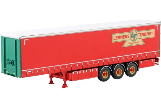 Lemmens カーテンサイドセミトレーラー 3軸 01 4727 トレーラー / WSI 1/50 建設機械模型 工事車両