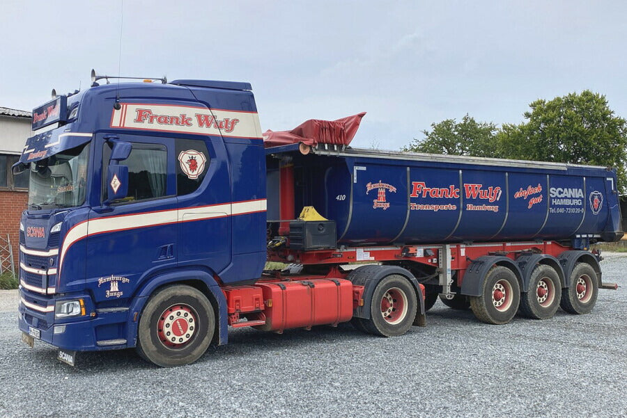 Frank Wulf Scania R Highline CR20H ダンプトレーラー トレーラー