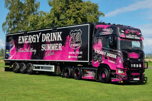 【予約】2026年発売予定 JIMMY ROSENQVIST TRANSPORT AB SCANIA S ハイライン CS20H 6X4 冷凍トレーラー 3軸 トレーラー / WSI 1/50 建設機械模型 工事車両