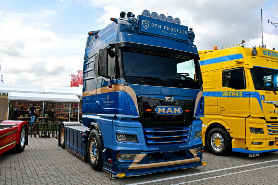 MAN TGX GX 4X2 Den Engelsen 1/50 WSI 建設機械 模型 ミニカー