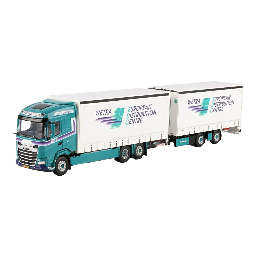 Wetra EDC DAF XG 5軸カーテンサイドトレーラー 1/50 WSI ミニカー