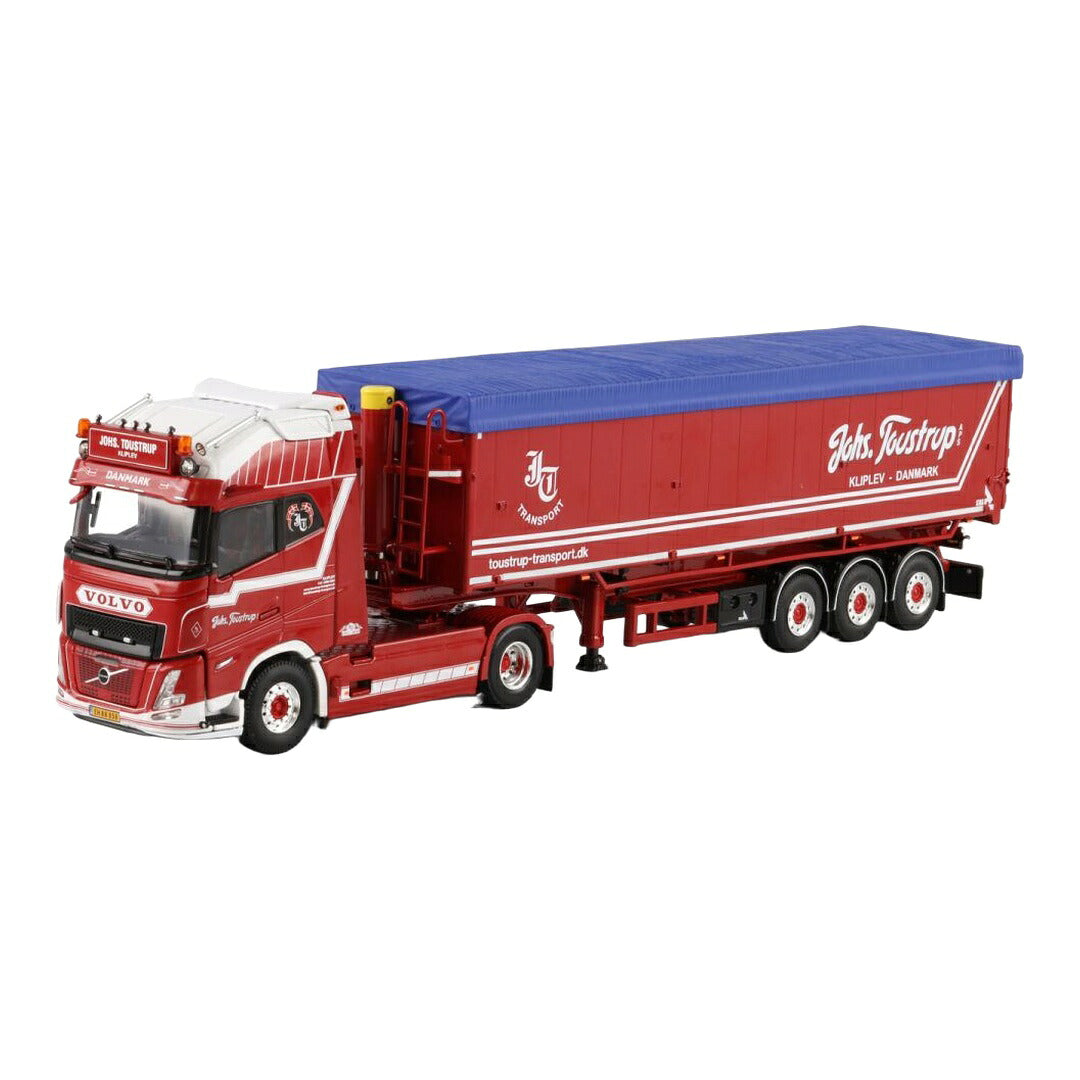 WSI Models ボルボトラック 1/50スケール　　ダンプトレーラー WSI 1/50 ボルボ FH Aero Globetrotter XL ダンプセミトレーラー 3軸