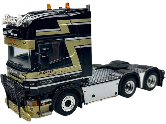 Plokker Pallets Scania R5 Topline 02 3128 トラクタ / WSI 1/50 建設機械模型 工事車両