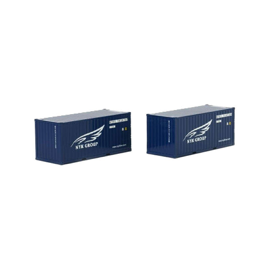 NYK Logistics Premium Line 20フィートコンテナ / WSI 1/50 建設機械模型 工事車両
