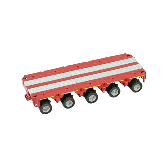 Premium Line Scheuerle Inter Combi 5axle red トレーラー / WSI 1/50 建設機械模型 工事車両