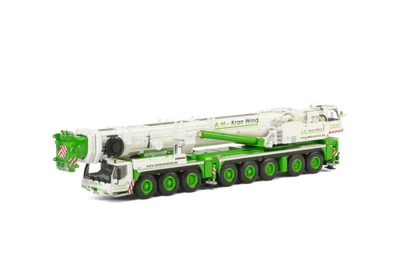 ギャラリービューアに画像をロードする, Liebherrリープヘル LTM 1500-8.1 Craneクレーン A.M. KRAN WIND / WSI 1/50 建設機械 模型