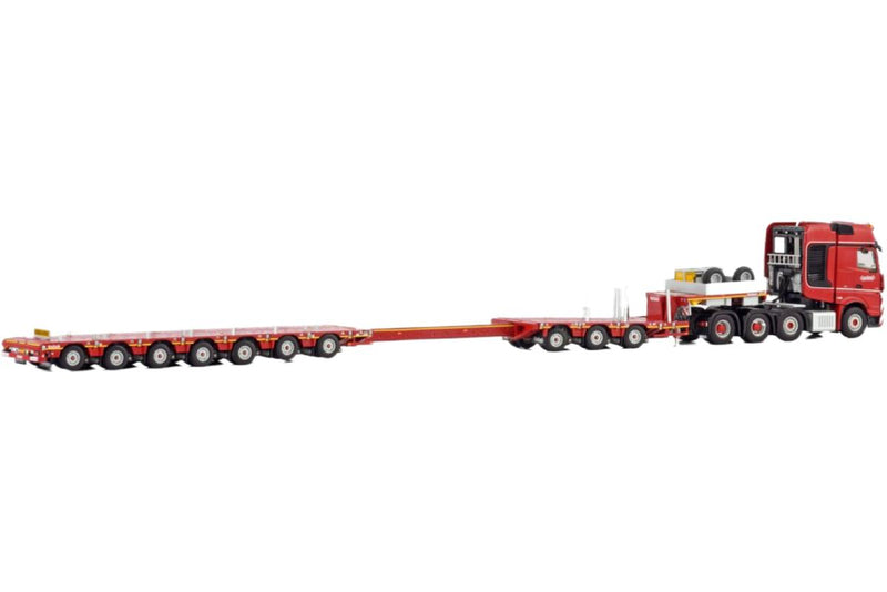 ギャラリービューアに画像をロードする, Nooteboom Red Line Mercedes-Benz Actros MP5 トラクタヘッド / WSI 1/50 建設機械模型 工事車両