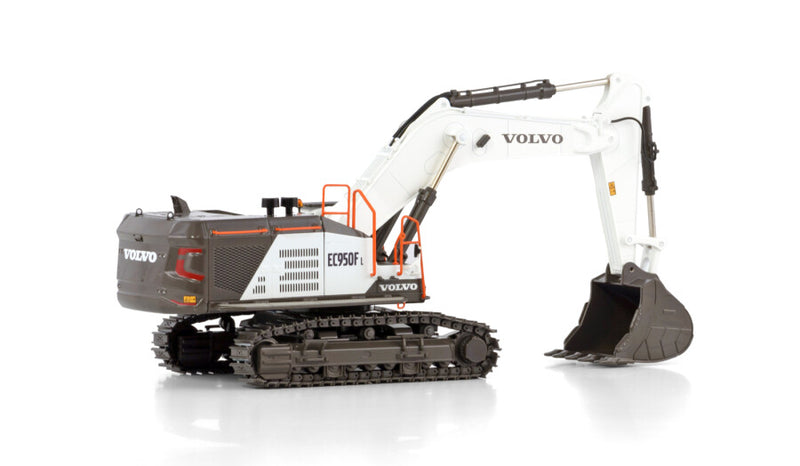 ギャラリービューアに画像をロードする, Volvoボルボ EC950F WHITE Excavator油圧ショベル Premium Line / WSI 1/50 建設機械 模型