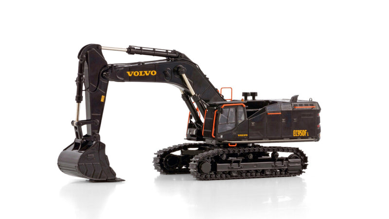 ギャラリービューアに画像をロードする, Volvoボルボ EC950F BLACK Excavator油圧ショベル Premium Line / WSI 1/50 建設機械 模型