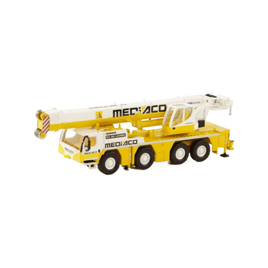 Mediaco Liebherr LTM1120-4.1 crane モバイルクレーン / WSI 1/87 建設機械模型 工事車両
