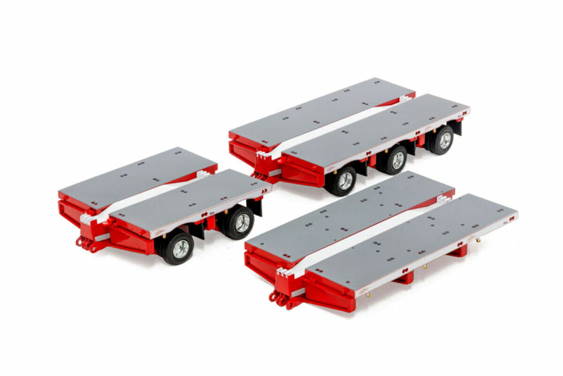 ギャラリービューアに画像をロードする, Bowers Heavy Haulage STEERABLE ACCESSORY SET DECK 2X8 + DECK 3X8 + CLIP / WSI 1/50 建設機械 模型