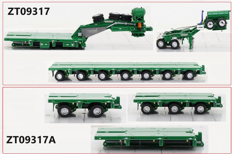 ギャラリービューアに画像をロードする, Hogans Heavy Haulage STEERABLE ACCESSORY SET: DECK 2X8 + DECK 3X8 + CLIP / WSI 1/50 建設機械 模型