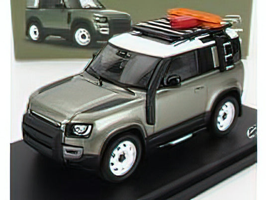 LAND ROVERランドローバー NEW DEFENDER 90 2020 - PANGEA GREEN/ALMOST-REAL 1/43 ミニカー
