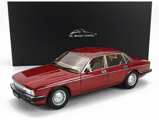 JAGUAR - DAIMLER XJ6 (XJ40) 1986 - FLAMENCO RED /ALMOST-REAL 1/18 ミニカー
