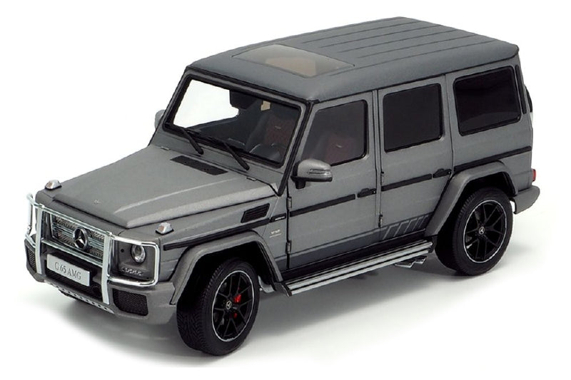 ギャラリービューアに画像をロードする, MERCEDES BENZ | G-CLASS G63 AMG (W463) V8 BITURBO 2017 | MONZA GREY MAGNO /ALMOST REAL 1/18 ミニカー