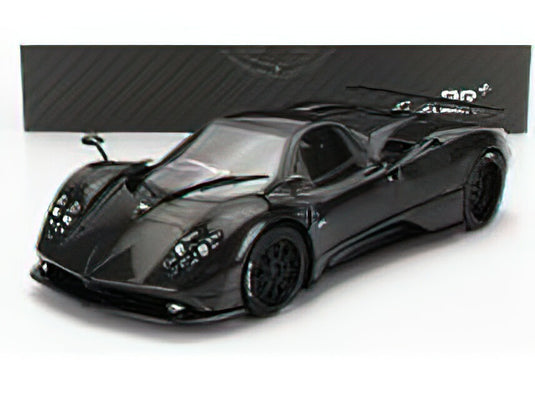PAGANI - ZONDA F 2005 - BLACK CARBON/ALMOST-REAL 1/18 ミニカー