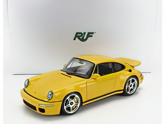 PORSCHEポルシェ 911 964 RUF CTR ANNIVERSARY COUPE 2017 - YELLOW /ALMOST-REAL 1/18 ミニカー