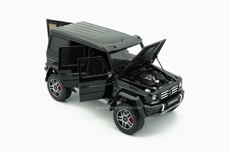 ギャラリービューアに画像をロードする, Mercedesメルセデスベンツ-Benz G500 4×4? Black /Almost-Real 1/18 ミニカー