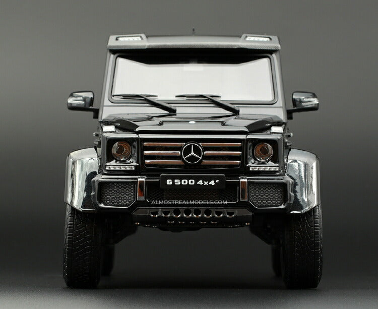 ギャラリービューアに画像をロードする, Mercedesメルセデスベンツ-Benz G500 4×4? Black /Almost-Real 1/18 ミニカー