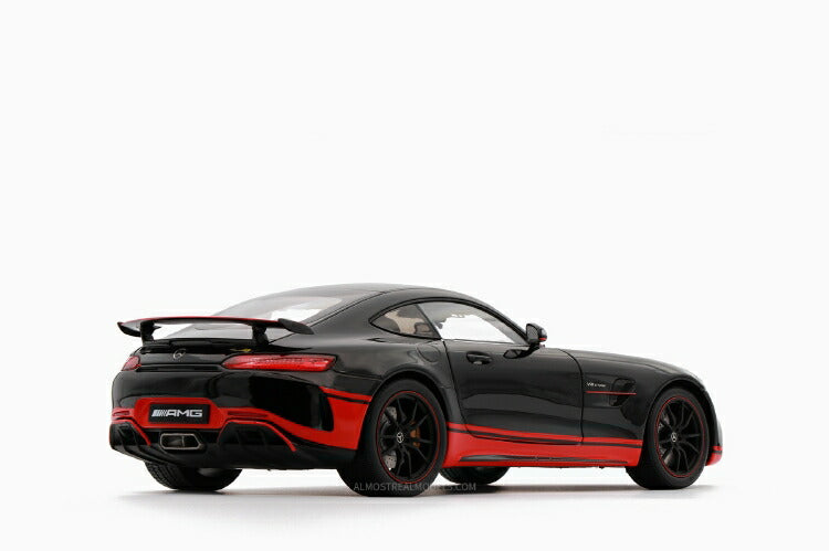 ギャラリービューアに画像をロードする, Mercedesメルセデスベンツ-Benz AMG GT R Black with Red Stripes /Almost-Real 1/18 ミニカー