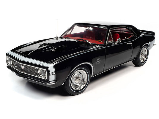 1967 Chevrolet Yenko Camaro Hardtop in Tuxedo Black /AMEAMERICAN MUSCLE 1/18 ミニカー