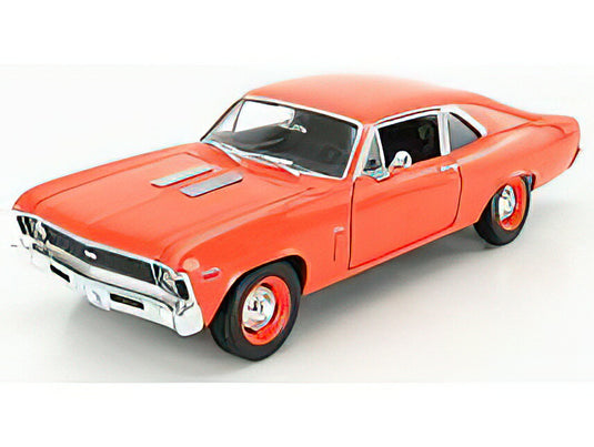 CHEVROLET - NOVA SS 396 COUPE 1970 - ORANGE /AutoWorld 1/18 ミニカー