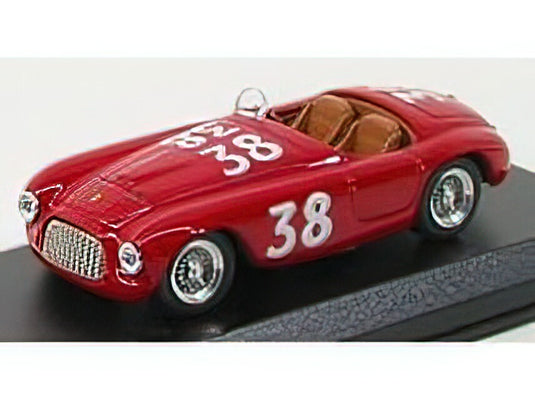 FERRARI - 166MM SPIDER N 38 WINNER SILVERSTONE 1950 A.ASCARI - RED /ART-MODELART-MODEL 1/43ミニカー