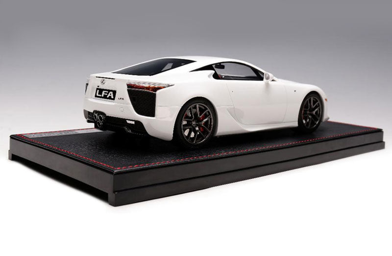 ギャラリービューアに画像をロードする, Lexus LFA Pearl White 60台限定 /AB models 1/18 ミニカー