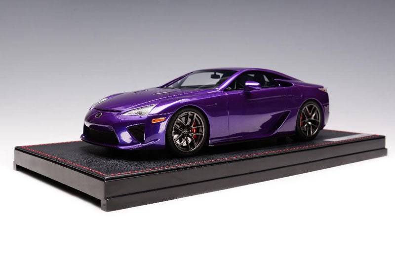 ギャラリービューアに画像をロードする, Lexus LFA Purple 60台限定 /AB models 1/18 ミニカー