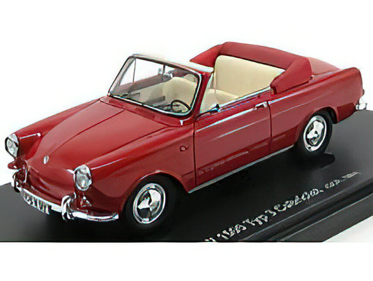 VOLKSWAGEN - 1500 TYP 3 CABRIOLET GERMANY 1961 - RED /AVENUE43 1/43 ミニカー