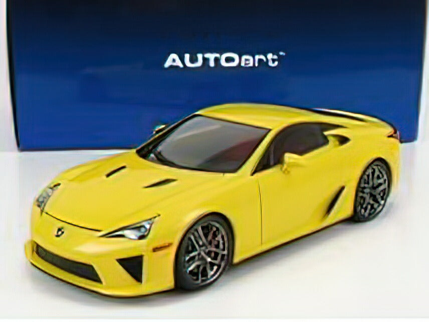 LEXUS - LFA COUPE 2012 - PEARL YELLOW /Autoart 1/18 ミニカー