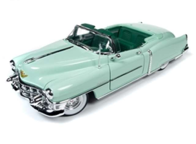 ギャラリービューアに画像をロードする, 【予約】4月以降発売予定1953 Cadillac Eldorado Convertible green/turquoise /Autoworld 1/18 ミニカー